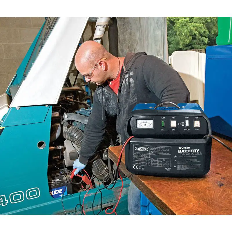 Draper 12v Battery Starter Charger User Manual Draper 12v Battery Starter Charger User Manual