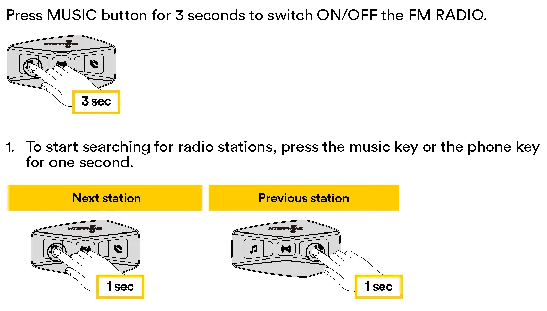 FM Radio features