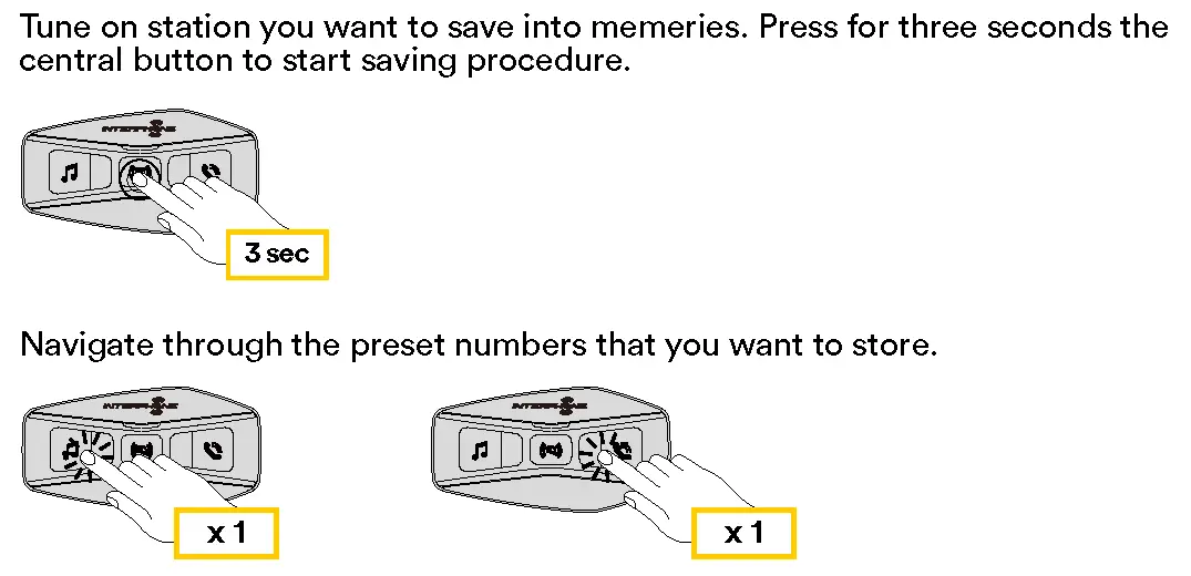 Radio Stations memory