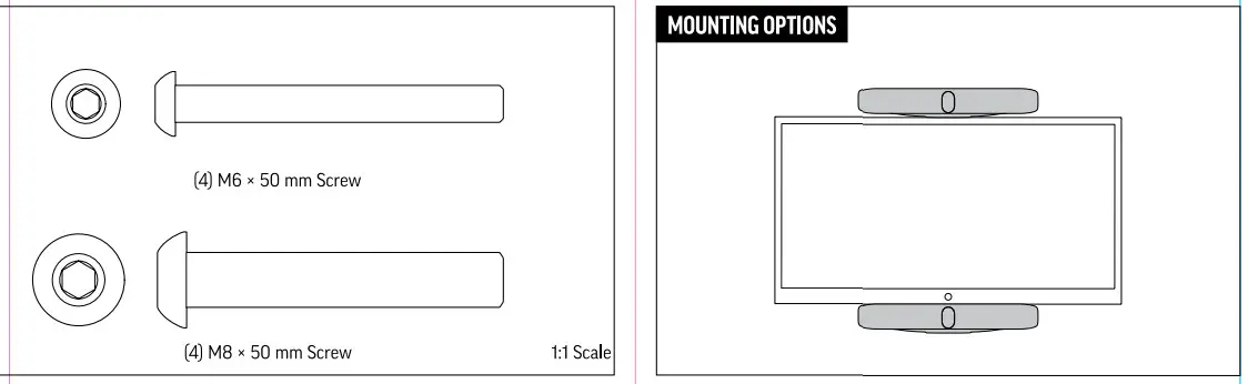 POLY 2215-87249-001 STUDIO X70 DISPLAY MOUNTING KIT - figure 6