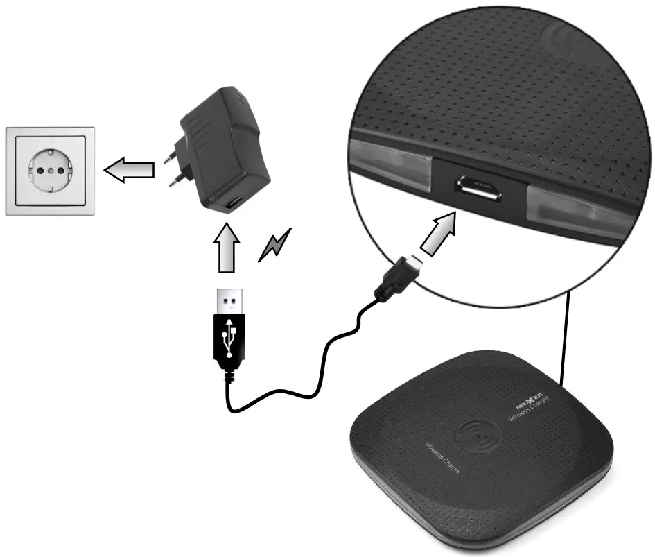 MAXXTER ACT WPC10 01 10W Wireless Phone Charger - fig1