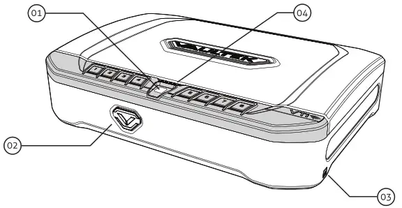 VAULTEK NVTi VT Series Full Size Rugged Smart Safe Locker -