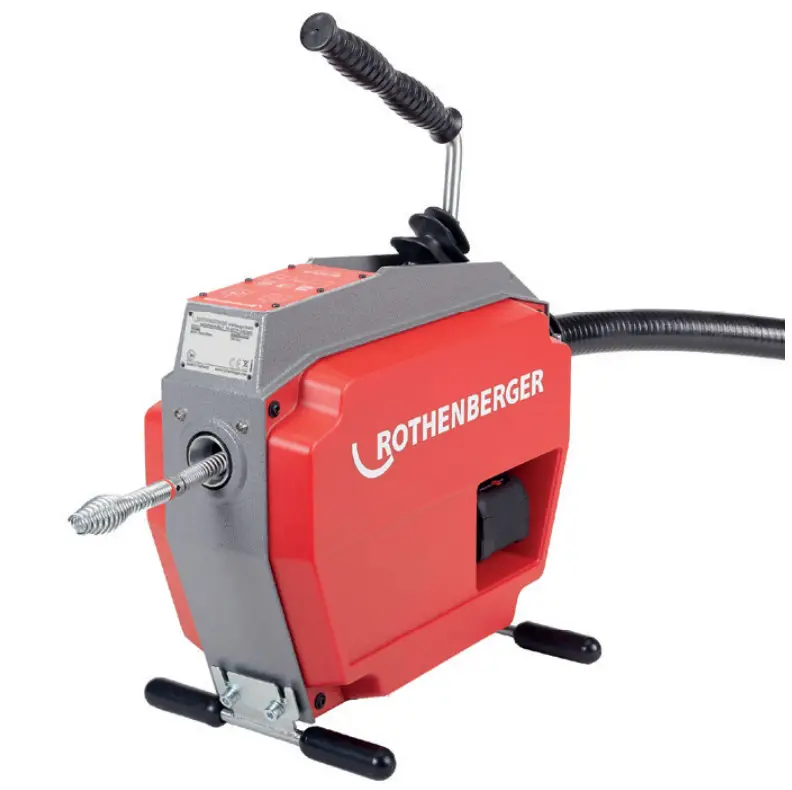 ROTHENBERGER R600 VarioClean 18V 8.0Ah Li Ion CAS 4.5m Brushless Cordless Drain Cleaner 2