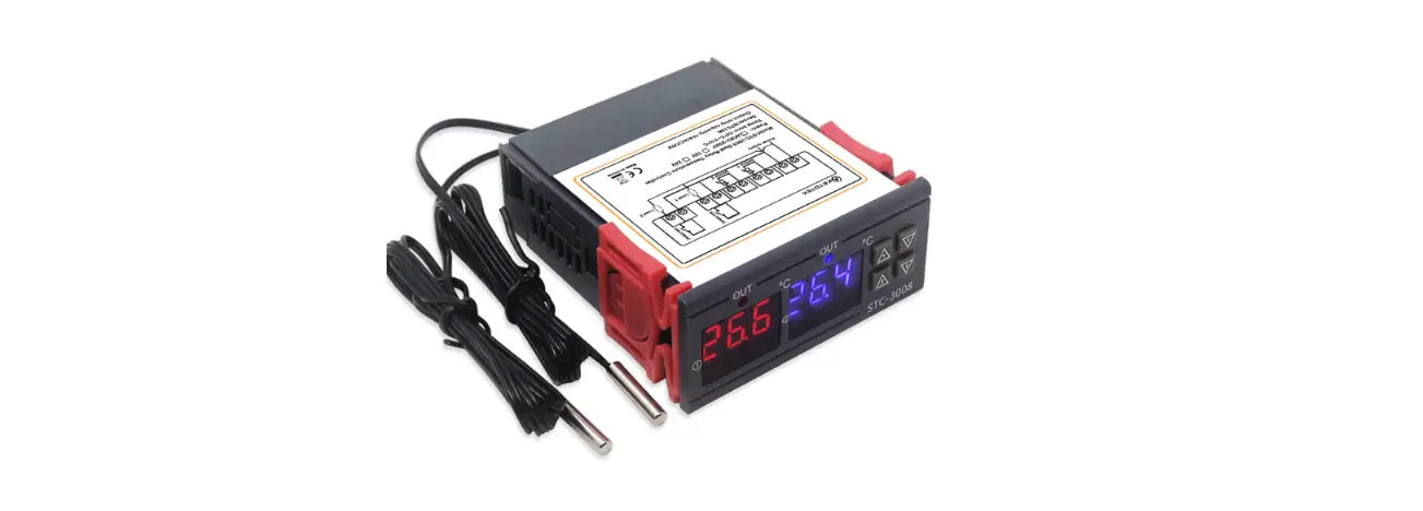 Amati Stc-3008 Dual Display Two-way Thermostat User Manual