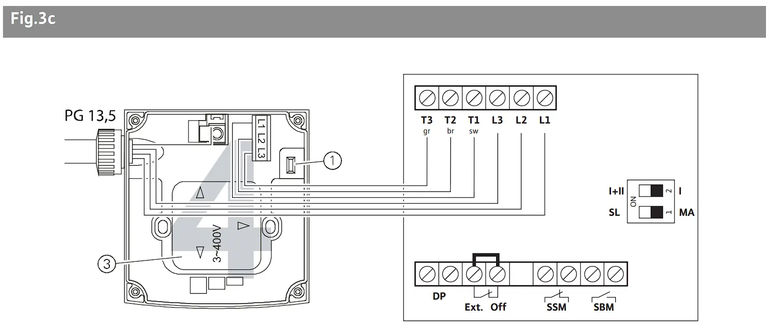 TOP-Z 30/7 hot water circulator pump Operation illustration