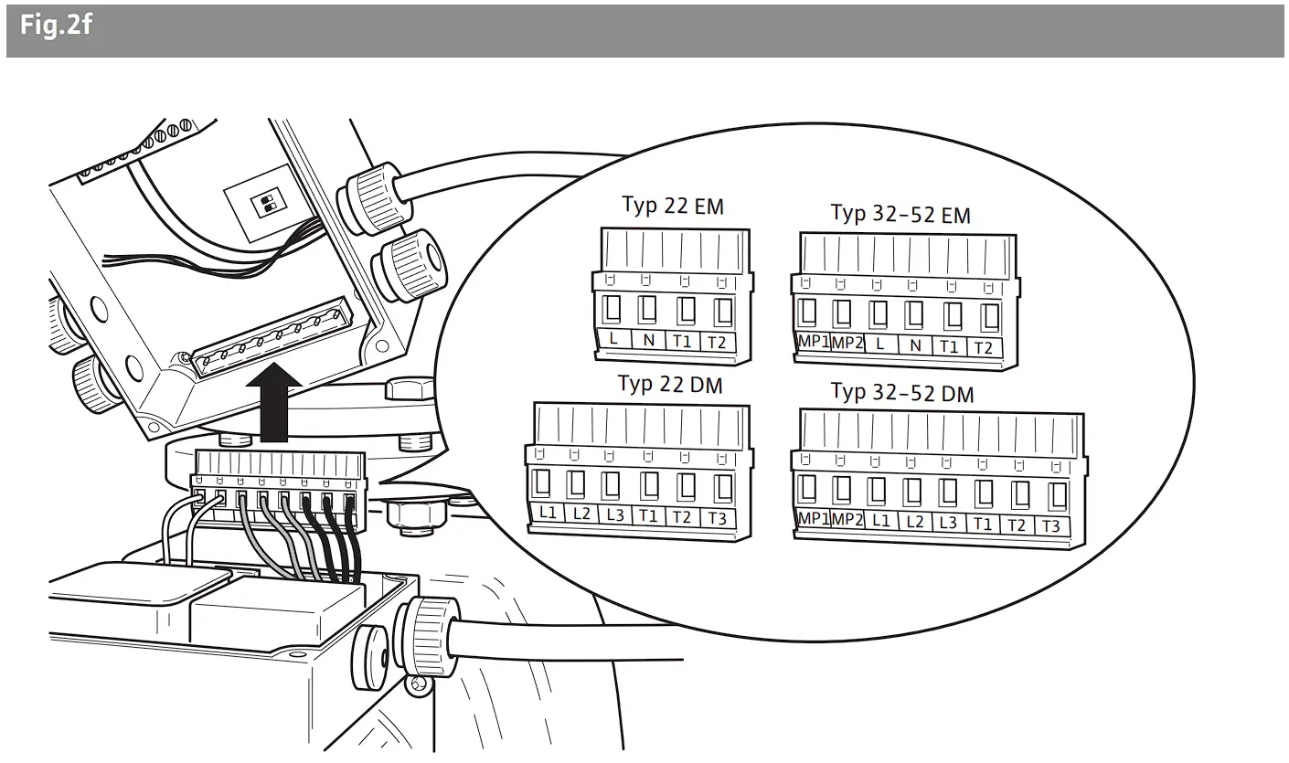 TOP-Z 30/7 hot water circulator pump Operation illustration