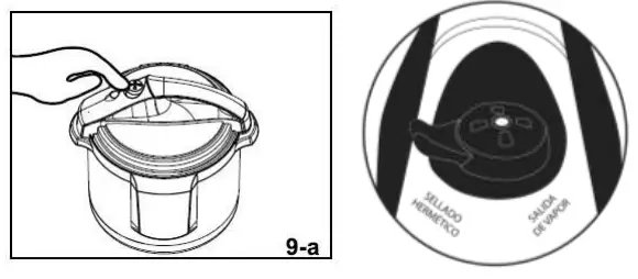 Orbegozo HPE 8075 ELECTRIC PRESSURE COOKER 6