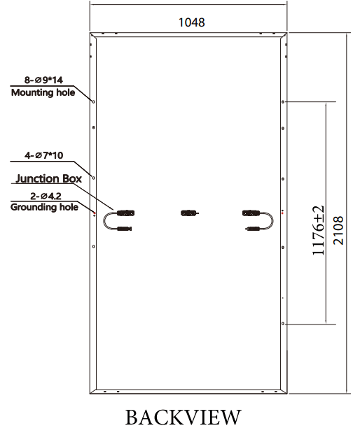 Loom Solar Shark 440 Mono Perc Solar Module - 14