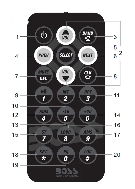BOSS 550B AM FM Receiver MP3-Compatible CD-5