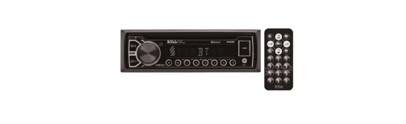 Boss 550b Am Fm Receiver Mp3-compatible Cd User Manual Boss 550b Am Fm Receiver Mp3-compatible Cd User Manual