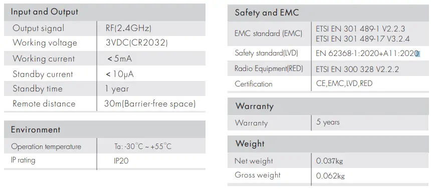 LEDLyskilder R7 Ultrathin Touch Wheel RF Remote Controller 2