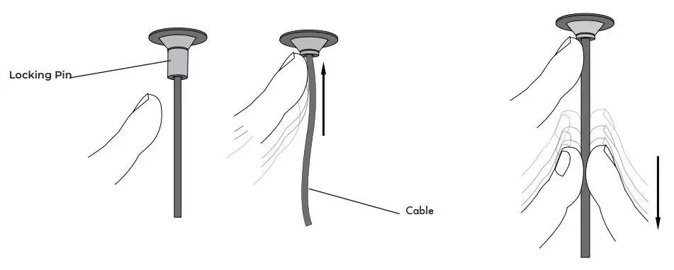 VONN VAC3285 LED Chandelier Lighting Fixture with Globe Shades - Instructions