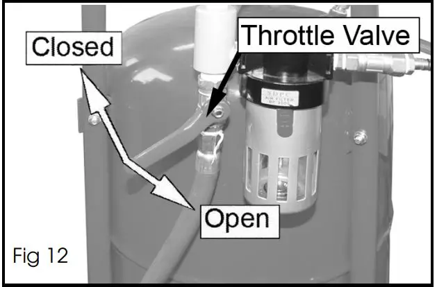 Clarke CPSB100B Pressurised Sandblaster - figure 12