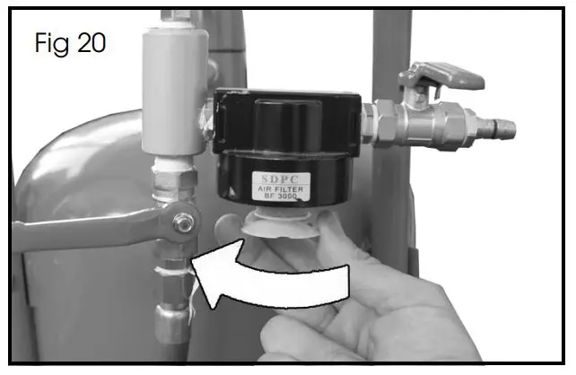 Clarke CPSB100B Pressurised Sandblaster - figure 20