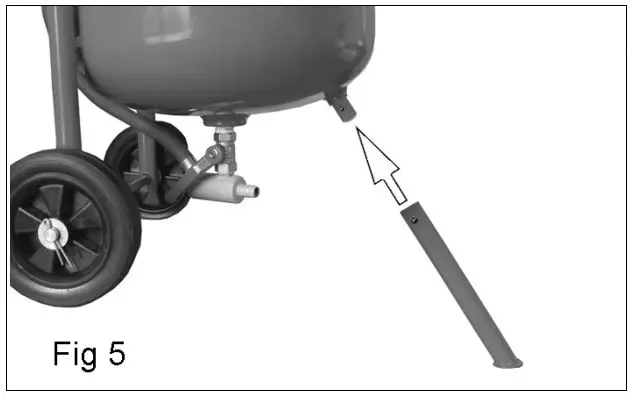 Clarke CPSB100B Pressurised Sandblaster - figure 5