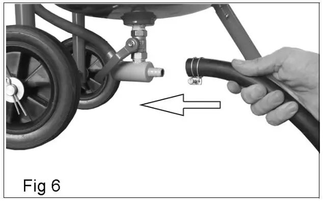 Clarke CPSB100B Pressurised Sandblaster - figure 6