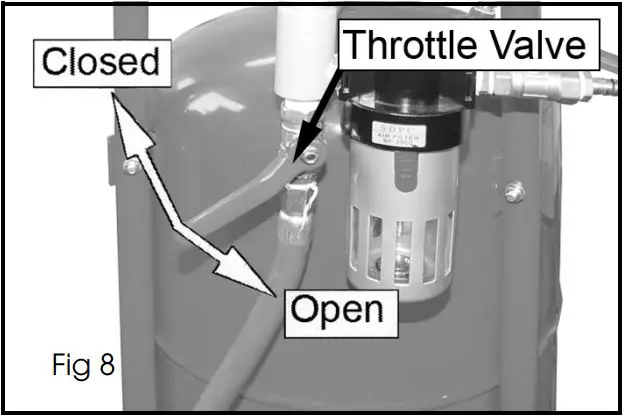 Clarke CPSB100B Pressurised Sandblaster - figure 8
