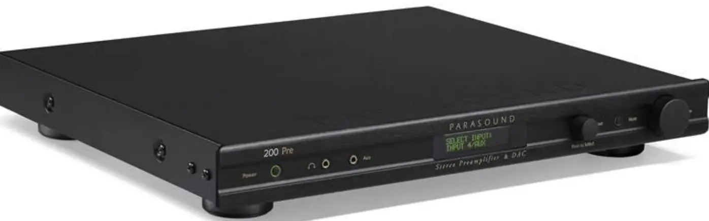 PARASOUND NC200 Pre Stereo Preamplifier and DAC PRODUCT