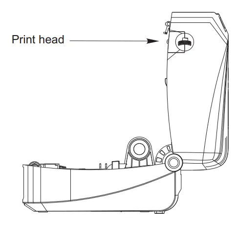 GS-2406T Surpass Series Thermal Transfer Barcode Printer Instruction Manual - diagram