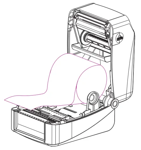 GS-2406T Surpass Series Thermal Transfer Barcode Printer Instruction Manual - printer