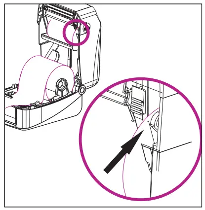 GS-2406T Surpass Series Thermal Transfer Barcode Printer Instruction Manual - ribbon