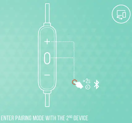 JBL TUNE 175BT Wireless Neckband Earphone - point