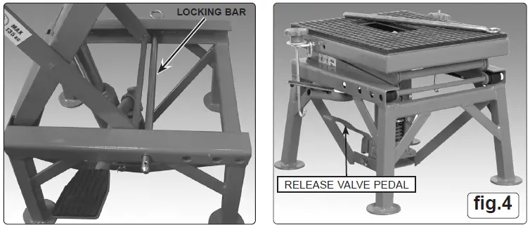 SEALEY MC135 135KG Hydraulic Lift Off-Road Trials Bike Motorcycle-FIG-2