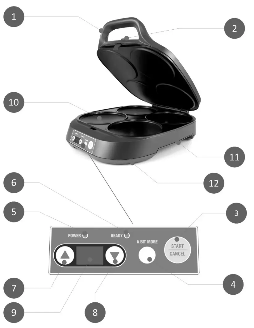 FLAMA 4906FL Pancake and Snack Machine - Fig 1