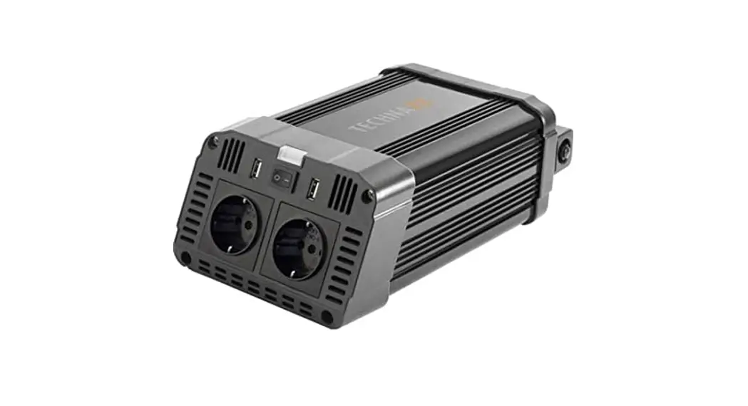 Technaxx Te19 Car Power Inverter With 2 Usb Ports User Manual