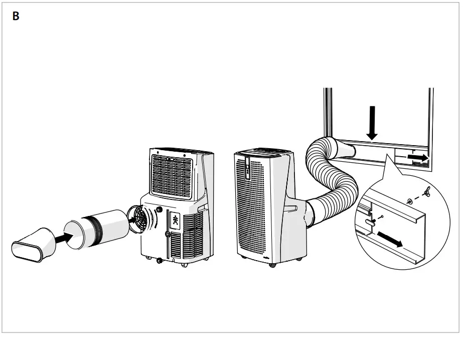 nedis WIFIACMB1WT Series Wi-Fi Smart Air Conditioner - Figure 2