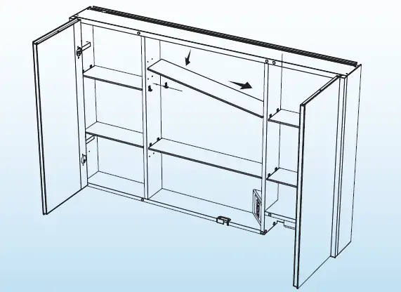 WOODBRIDGE MCL2430 LED Medicine Cabinet fig (18)