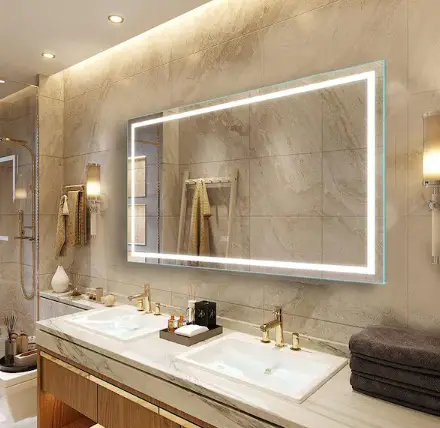 ExBrite-JH-6036DKSXFLX-Victoria-60 in. W x 36-in.-H-Large-Rectangular-Frameless-Wall-Mounted-LED-Light-Bathroom-product