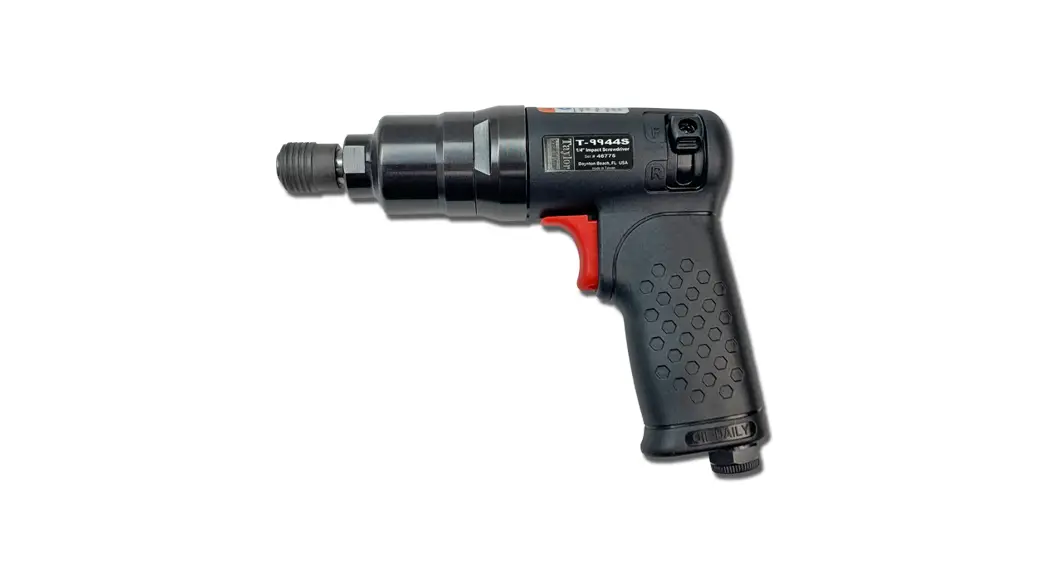 Taylor Pneumatic Tool Company T-7888a 1-4 Inch Palm Drills Instruction Manual