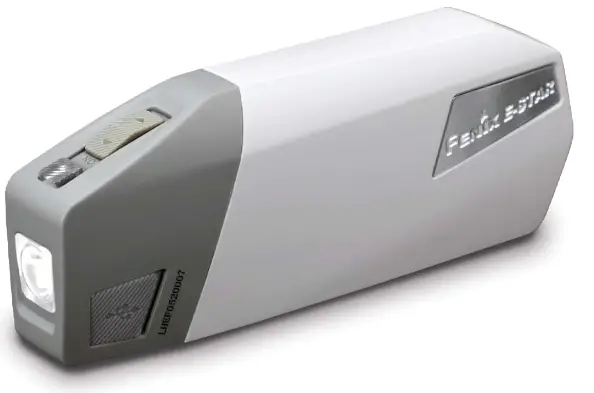 FENIX E-STAR Portable Self-Powered Emergency Flashlight