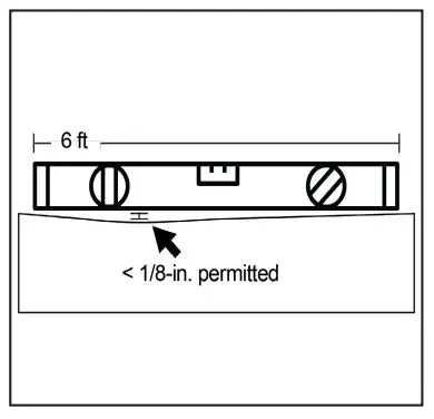 Style SELECTIONS Waterproof Vinyl Plank Flooring - Flatness