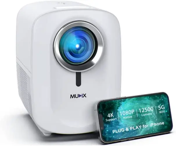 MUDIX-HP10-Wi-Fi-Portable-Projector