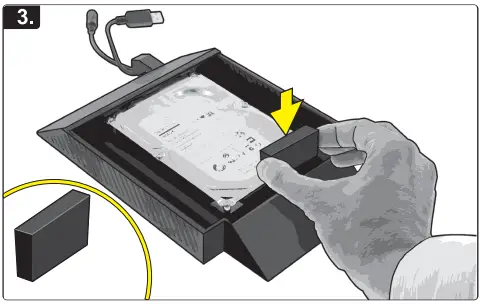Nyko 86127 Data Bank Hard Drive Enclosure Upgrade Dock for Xbox One 3