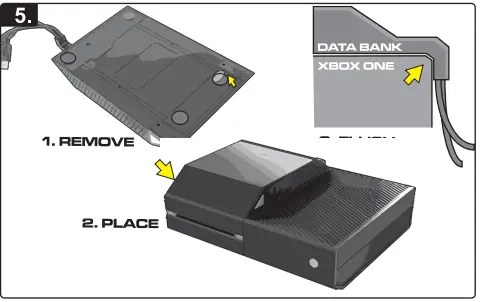 Nyko 86127 Data Bank Hard Drive Enclosure Upgrade Dock for Xbox One 5