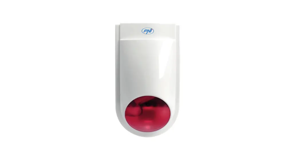 Pni International Safehouse Hs007lr Wireless Outdoor Siren User Manual