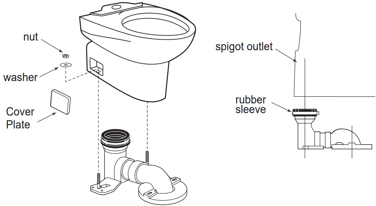 TOTO CST Series Toilet Elongated Bowl - Fig 25