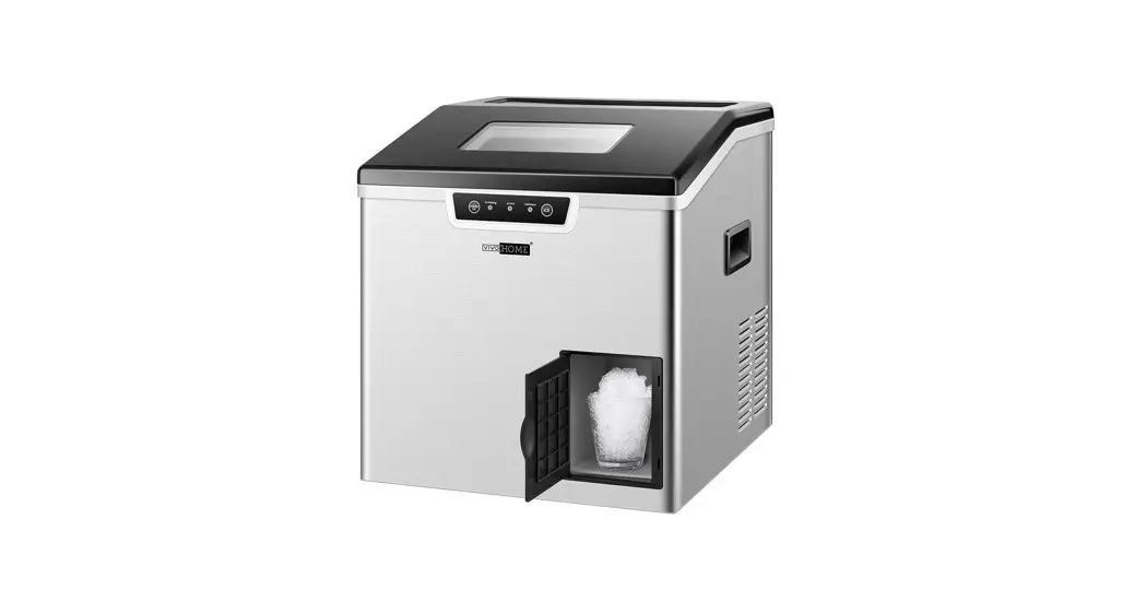 Vivohome X002wvcsnn 2 In 1 Electric Portable Compact Countertop Automatic Ice Maker And Shaver User Manual