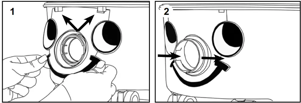 Numatic HENRY 160-11 Cylinder Vacuum - Fitting the Face