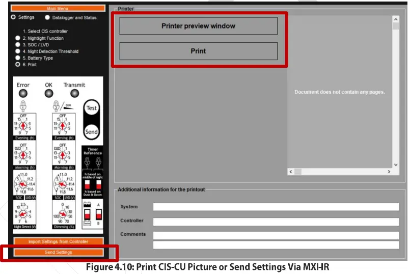 phocos CISCOM PC Software - fig 15
