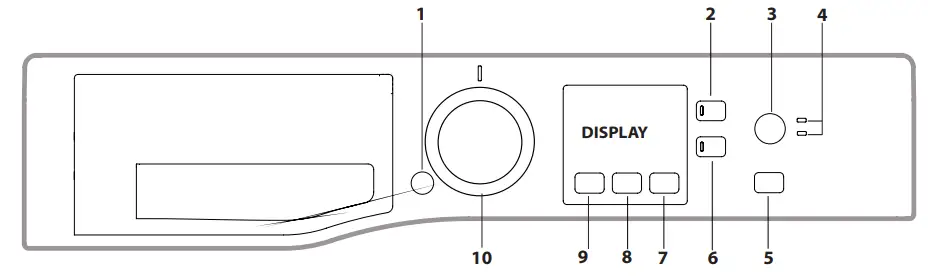 Hotpoint NSWM 864C W Freestanding Washing Machine - fig 1