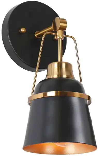 Uolfin Home 628P8MU2IJN52W1 Gold Bathroom Light Fixtures