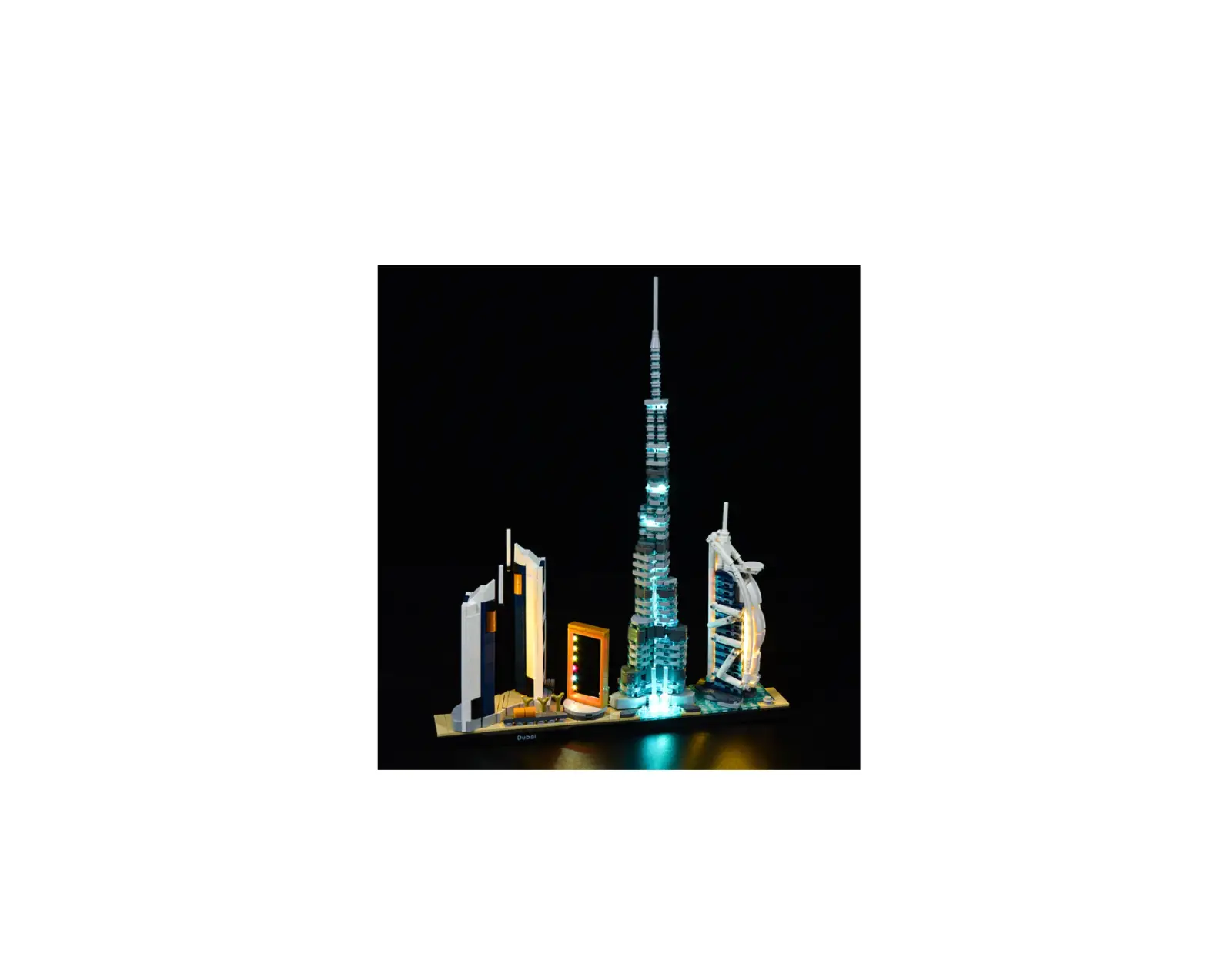 Game Of Bricks 21052 Light Kit For Dubai Instruction Manual