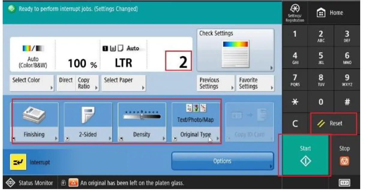 LOFFLER Canon ImageRUNNER Advance DX Interrupt & Cancel Jobs 11