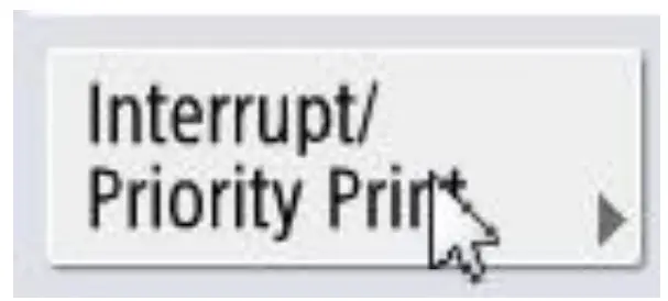 LOFFLER Canon ImageRUNNER Advance DX Interrupt & Cancel Jobs 7