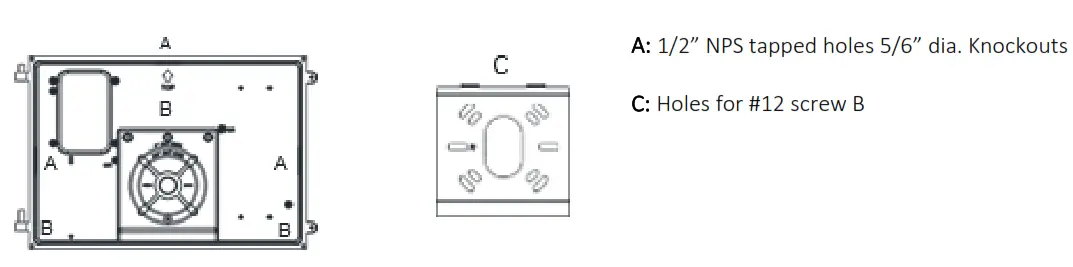 LEDone LOC WP Multi Watt Series LED Wall Light - template