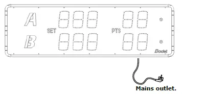 Bodet BTX8020 Set Multi Sport Scorer fig 7